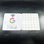 NFC-Google-Bewertungskarte – selbstklebend