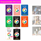 Reusable NFC Review Tap Card – Google Reviews & Social Media